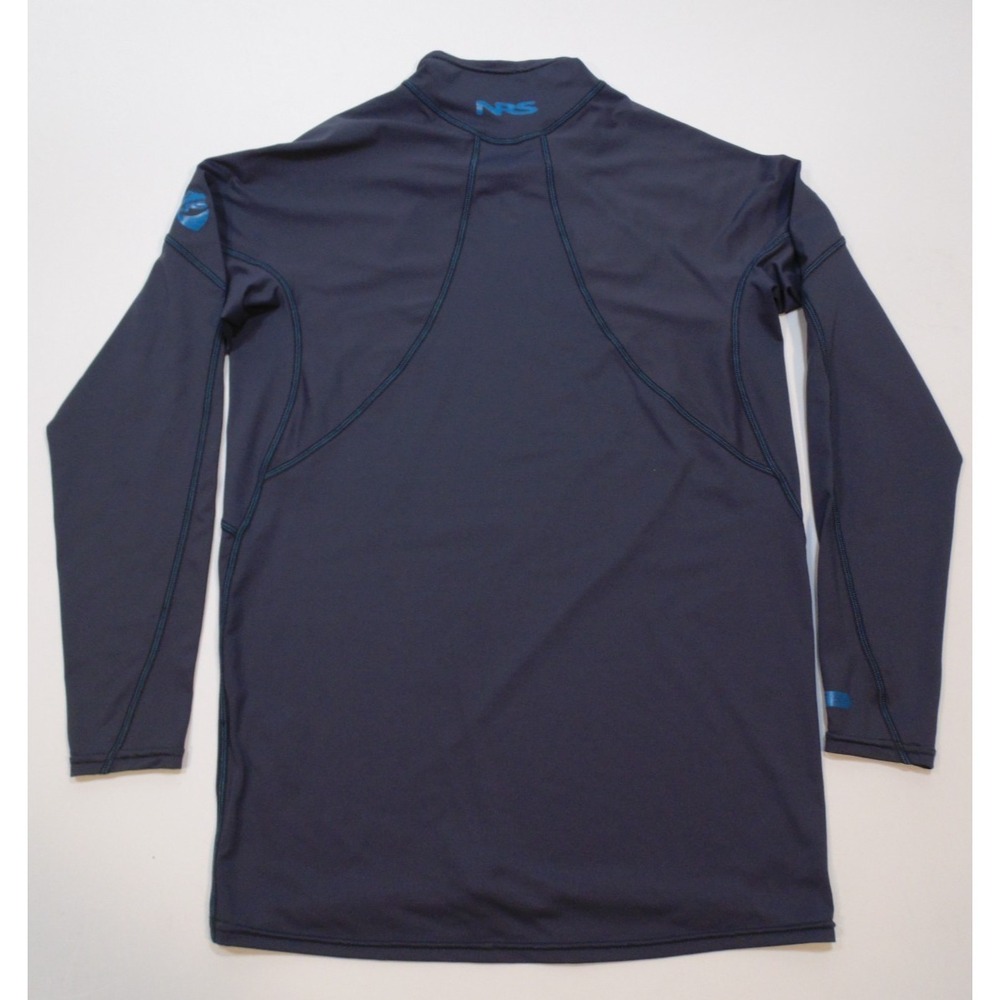 NRS Men's Gray Long Sleeve Compression Shirt UPF 50+